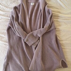 Cotton On Women's Cardigan - Mauve Knit